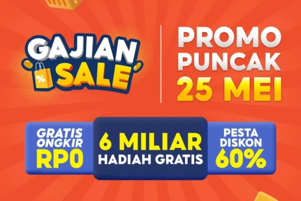 Shopee Gajian Sale & Kode Voucher Mei 2025: Promo Menarik
